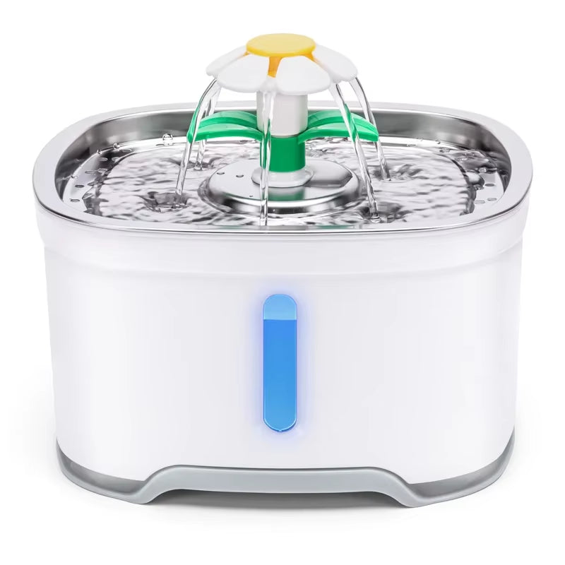 2.4L Cat Water Fountain with LED Light