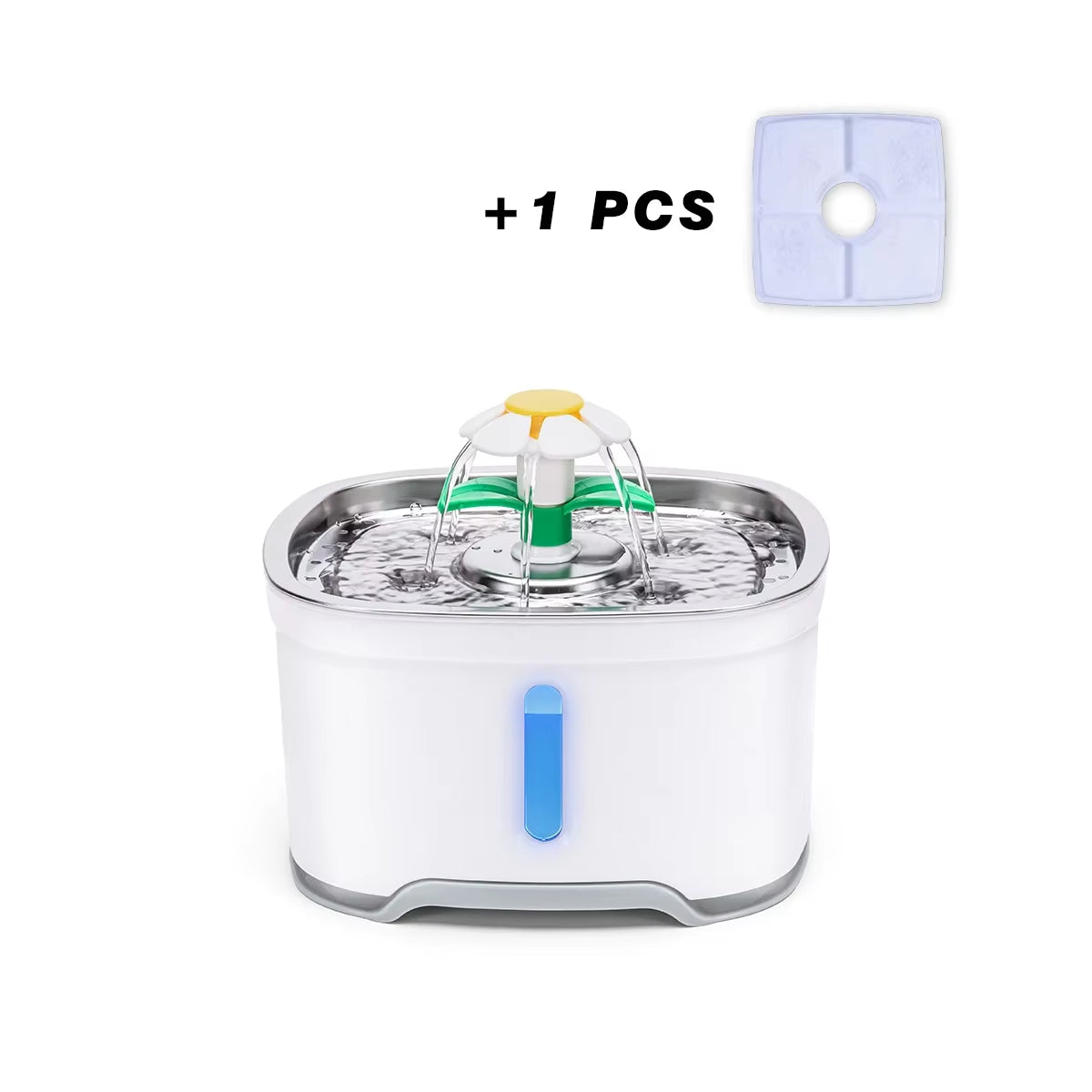 2.4L Cat Water Fountain with LED Light
