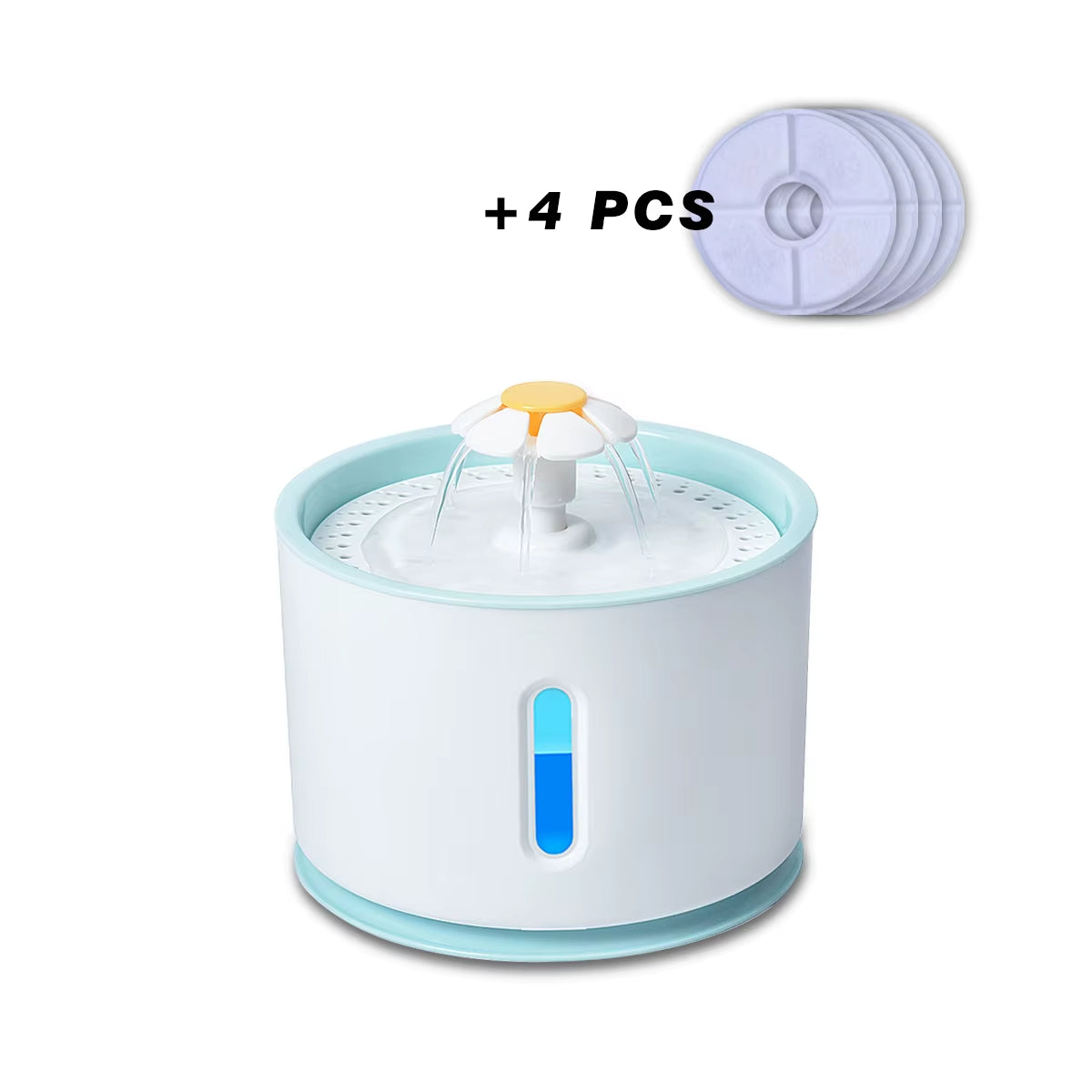 2.4L Cat Water Fountain with LED Light