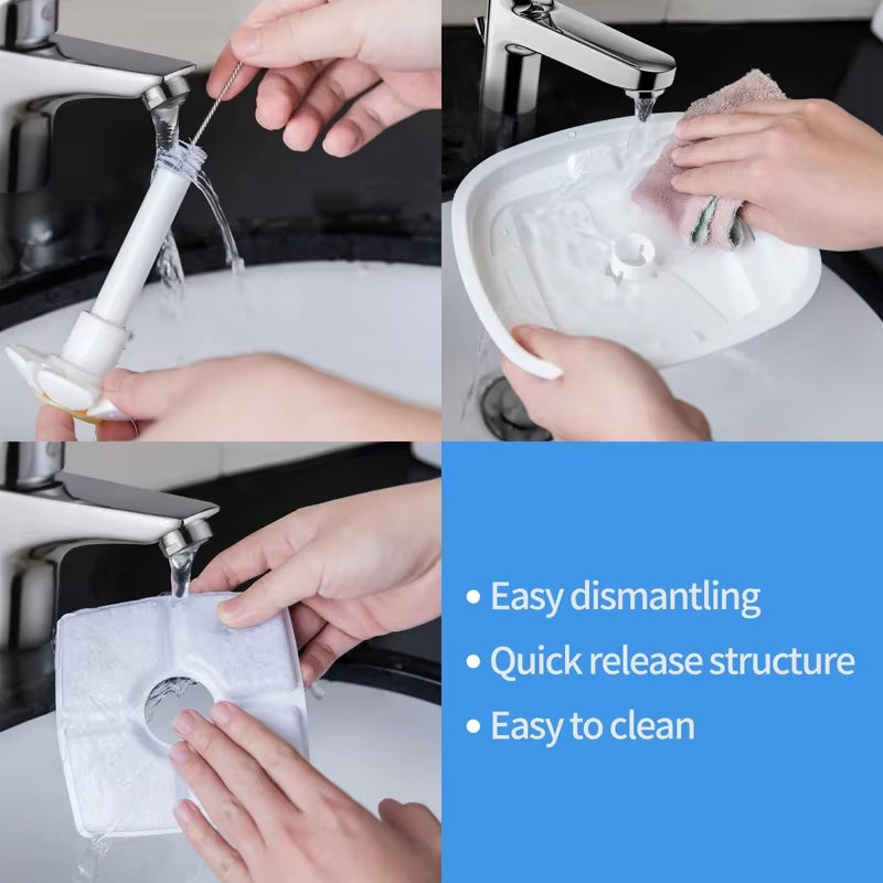 2.4L Cat Water Fountain with LED Light