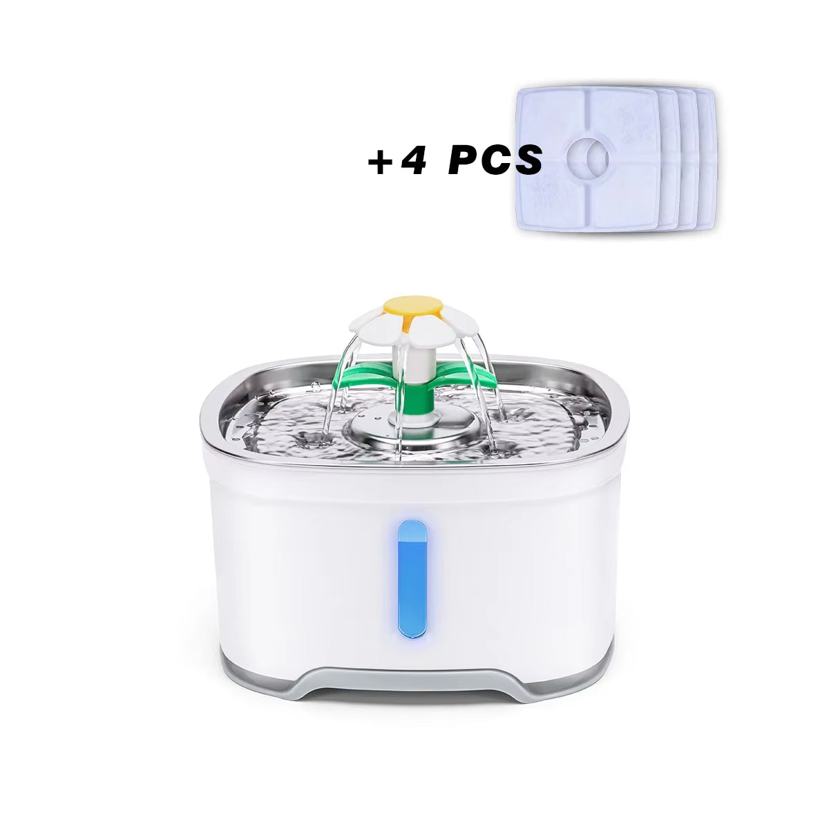 2.4L Cat Water Fountain with LED Light