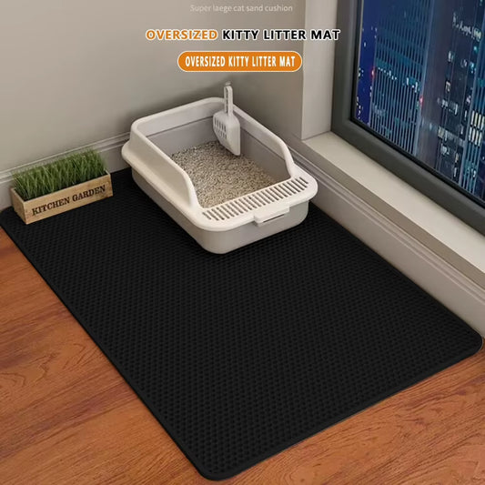 XL Honeycomb Cat Litter Mat 24x35 in
