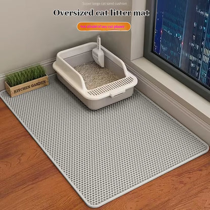 XL Honeycomb Cat Litter Mat 24x35 in