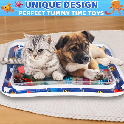 Cat Water Sensory Play Mat