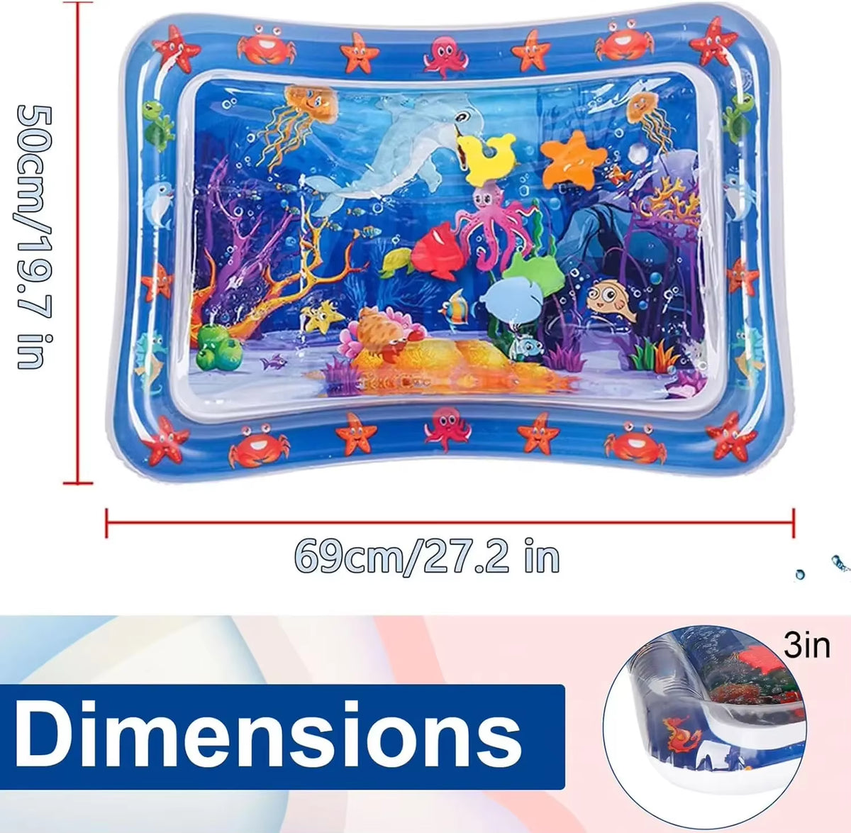 Cat Water Sensory Play Mat